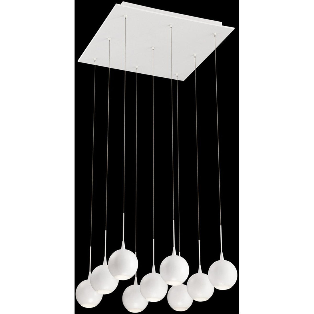 Eurofase DESIGNWL2017 Patruno 9-Light Square Led Chandelier