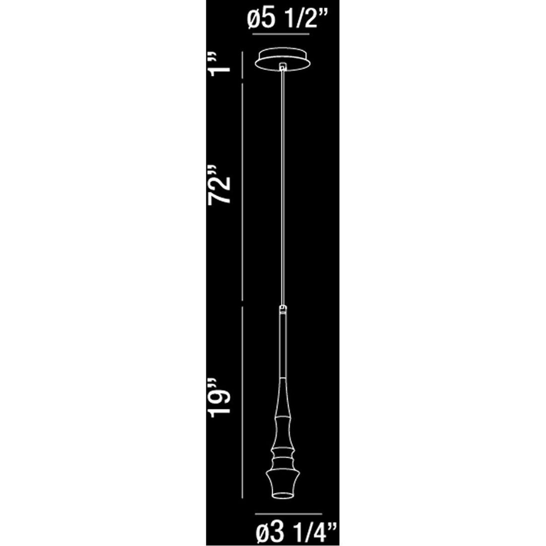 Eurofase DESIGNWL2017 Sano 1-Light Pendant