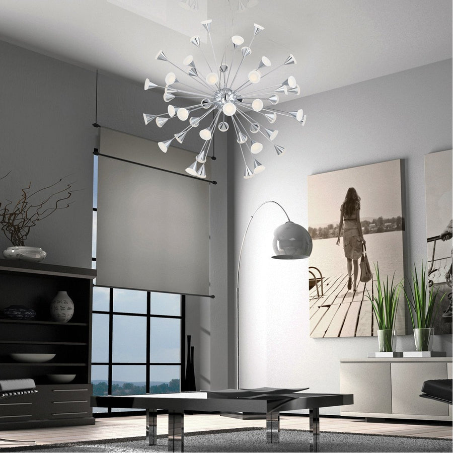 Eurofase DESIGNWL2017 Esplo 48-Light Led Chandelier