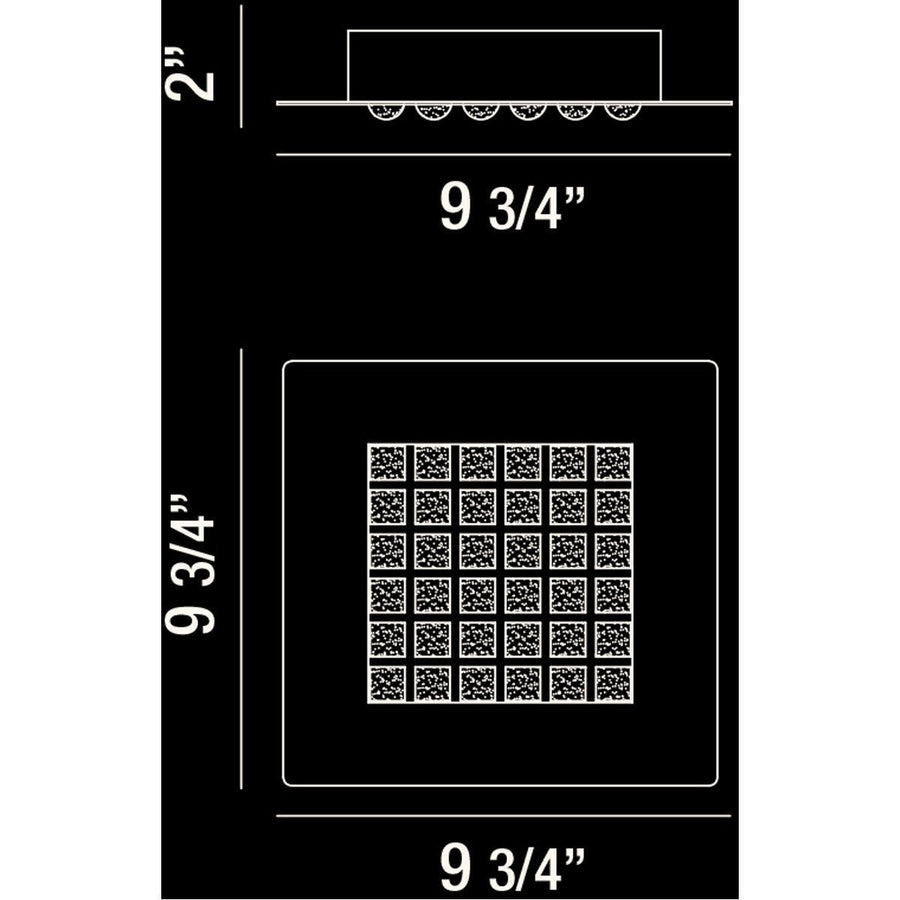 Eurofase DESIGNWL2017 Denso 1-Light Led Medium Surface Mount