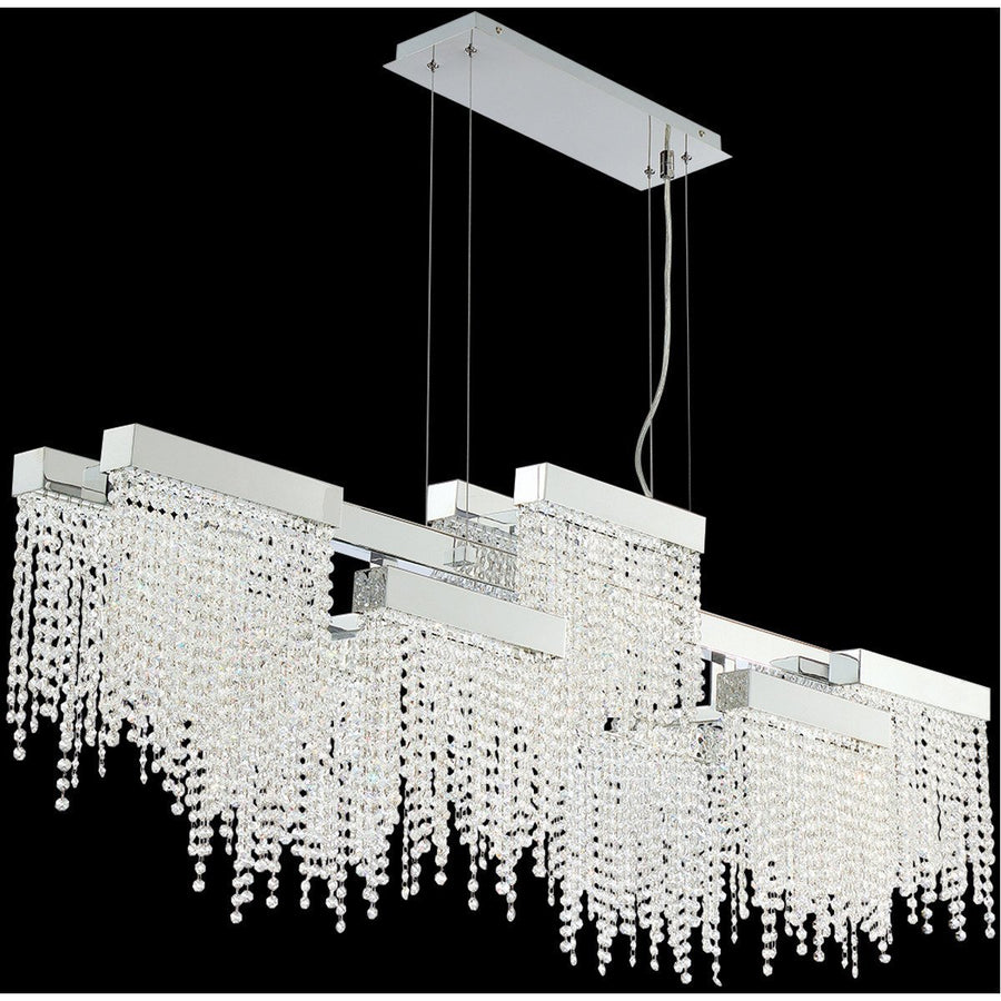 Eurofase DESIGNWL2017 Rossi 10-Light Linear Led Chandelier