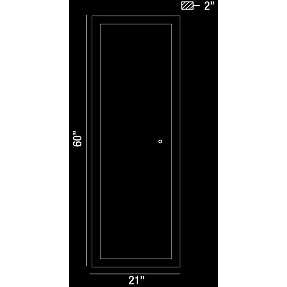 Eurofase DESIGNWL2017 Linear Edge-Lit Led Mirror