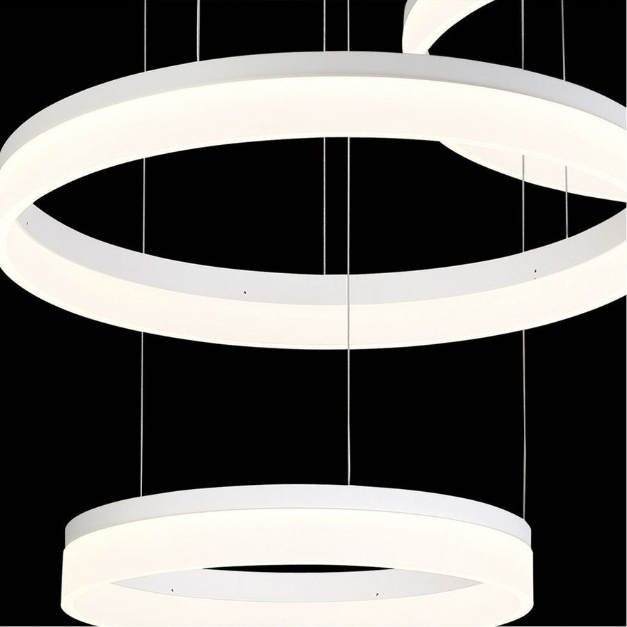 Eurofase DESIGNWL2017 Minuta Three-Tier Led Chandelier