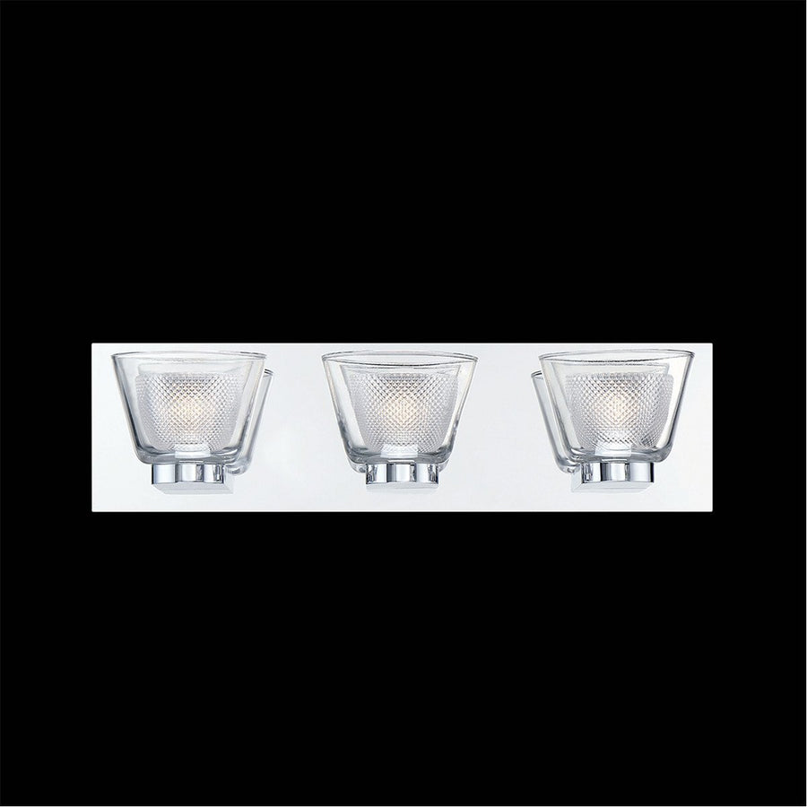 Eurofase DESIGNWL2017 Trent 3-Light Led Bathbar Sconce