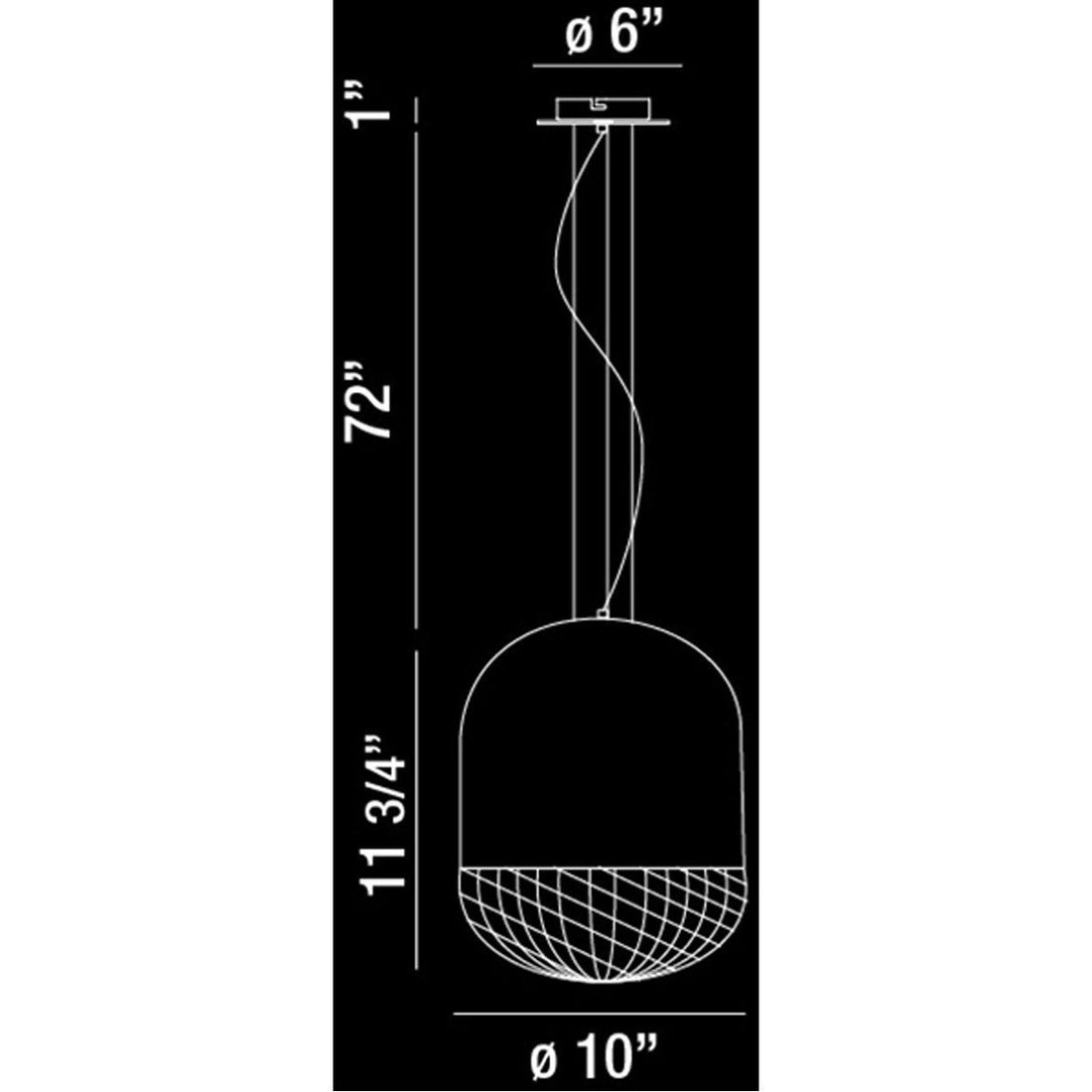 Eurofase DESIGNWL2017 Corson 1-Light Pendant