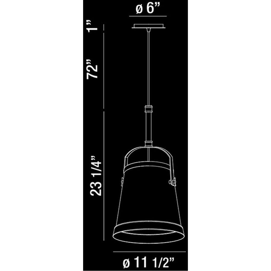 Eurofase DESIGNWL2017 Turin 1-Light Pendant