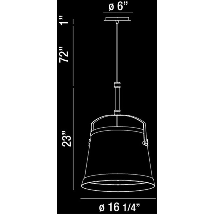 Eurofase DESIGNWL2017 Turin 1-Light Pendant