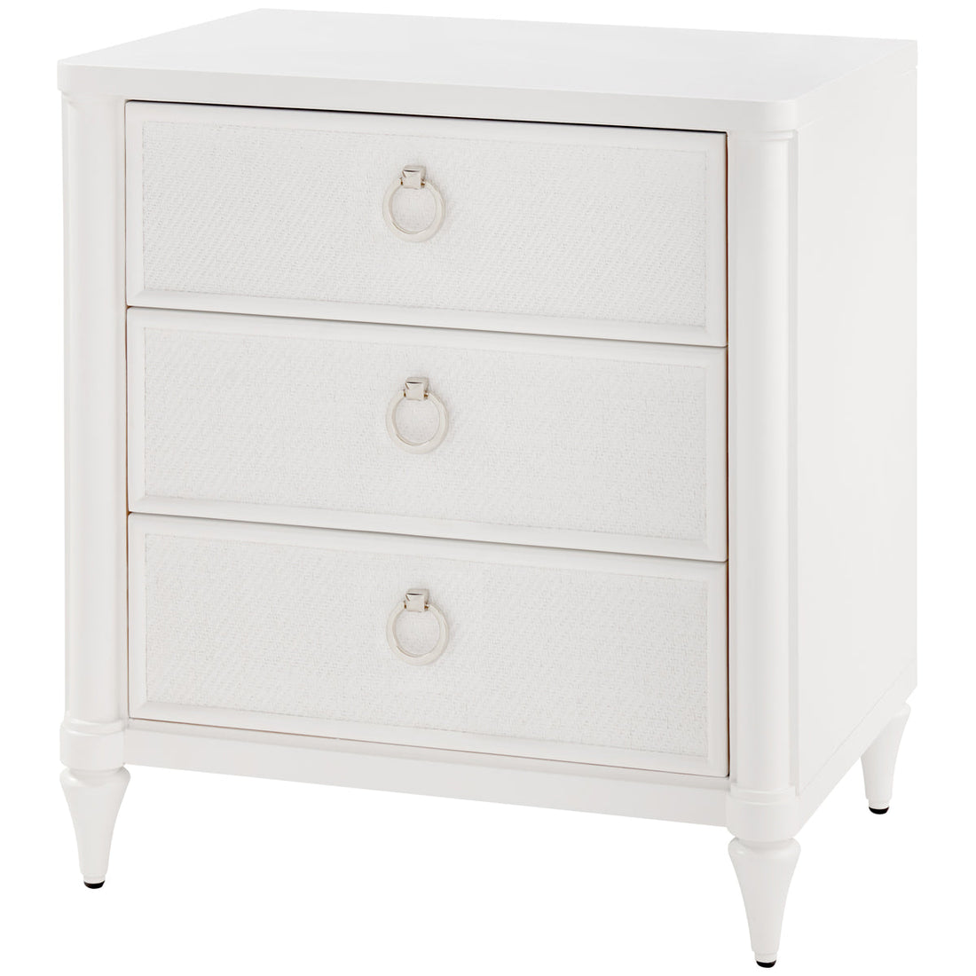 Villa & House Fairfax 3-Drawer Side Table with Benedict Ring Pull