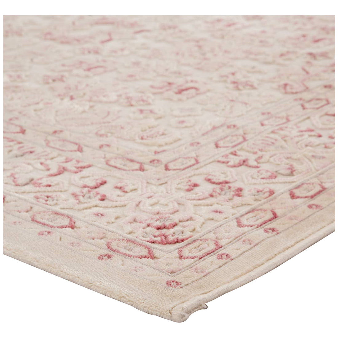 Jaipur Fables Regal Damask Ivory Pink FB181 Rug