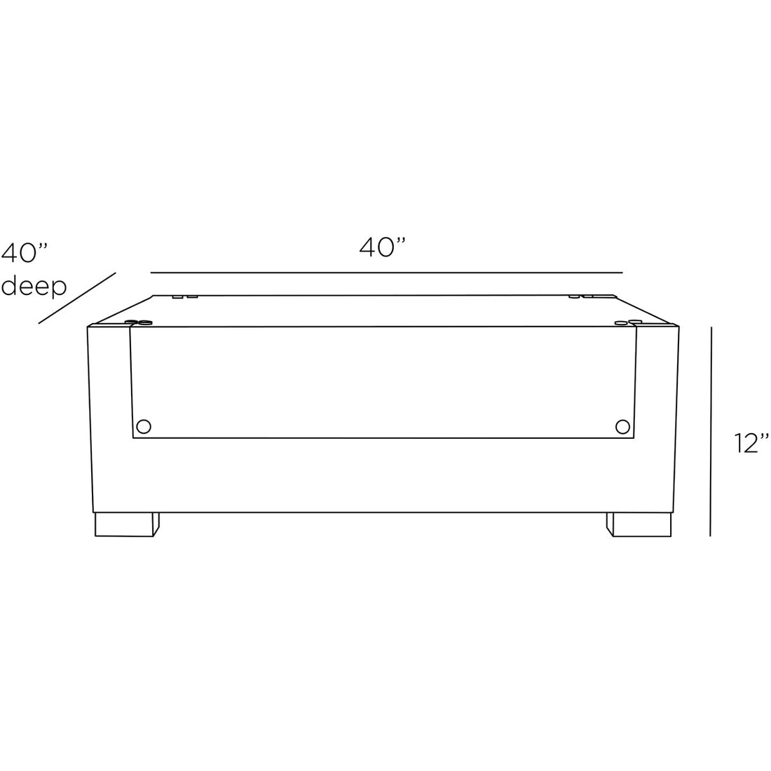 Arteriors Tatiana Cocktail Table