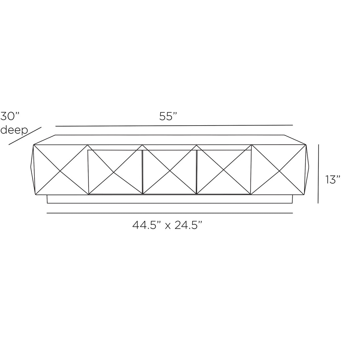 Arteriors Umbra Cocktail Table