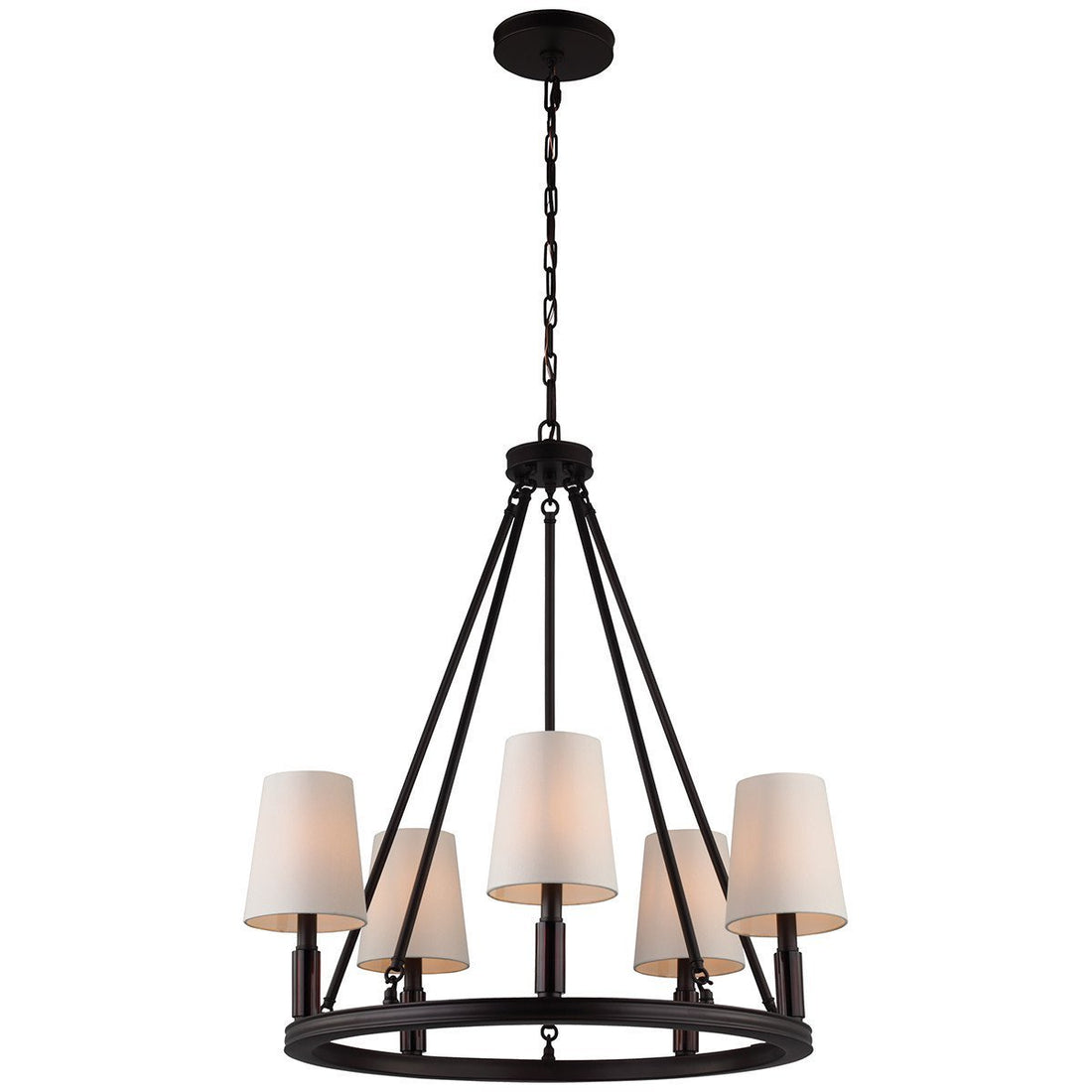 Feiss Lismore 5 Lights Chandelier