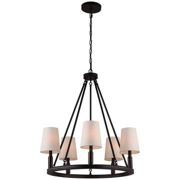 Feiss Lismore 5 Lights Chandelier