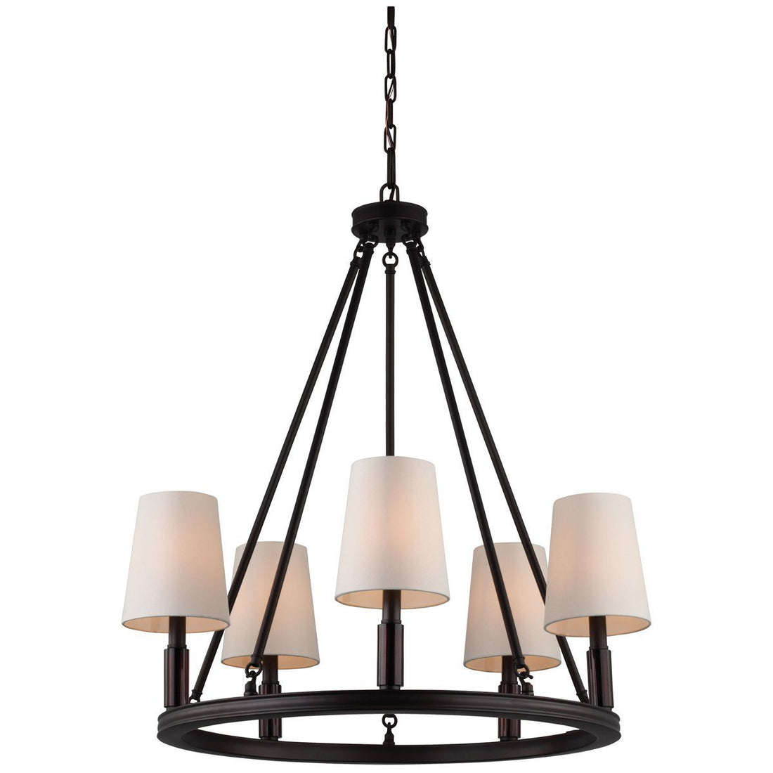 Feiss Lismore 5 Lights Chandelier