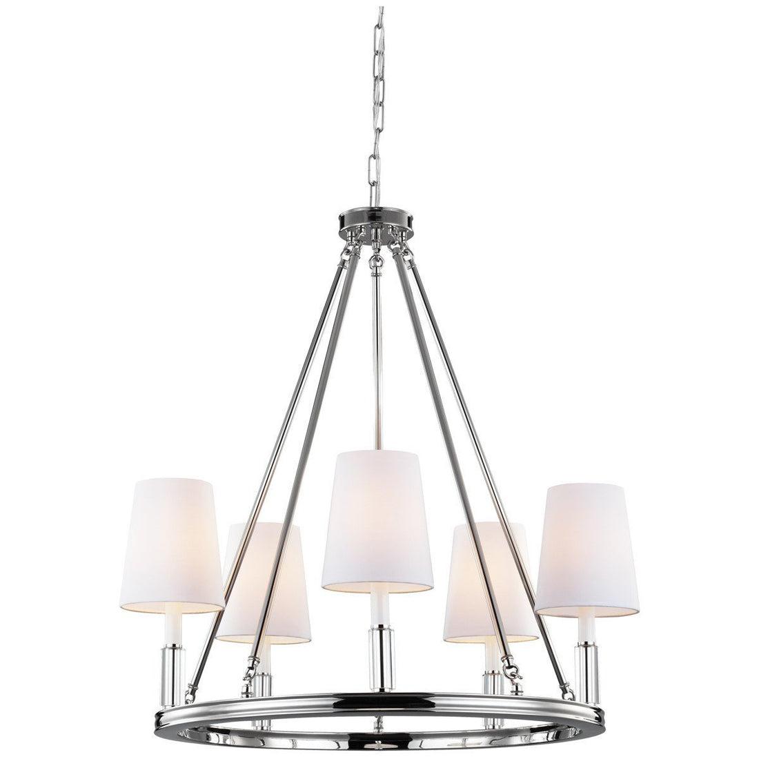 Feiss Lismore 5 Lights Chandelier