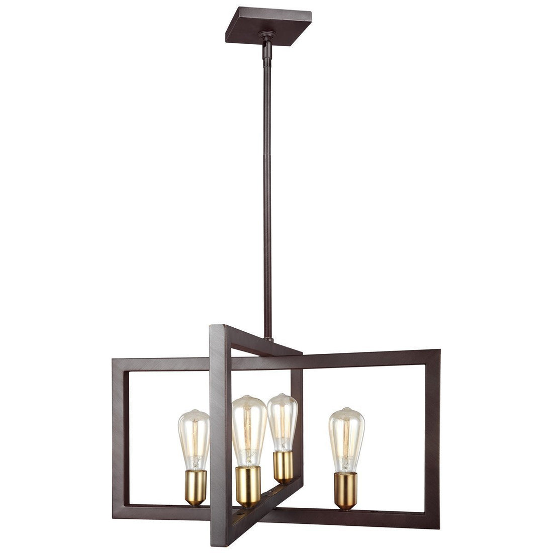 Feiss Finnegan 4 Lights Steel Chandelier