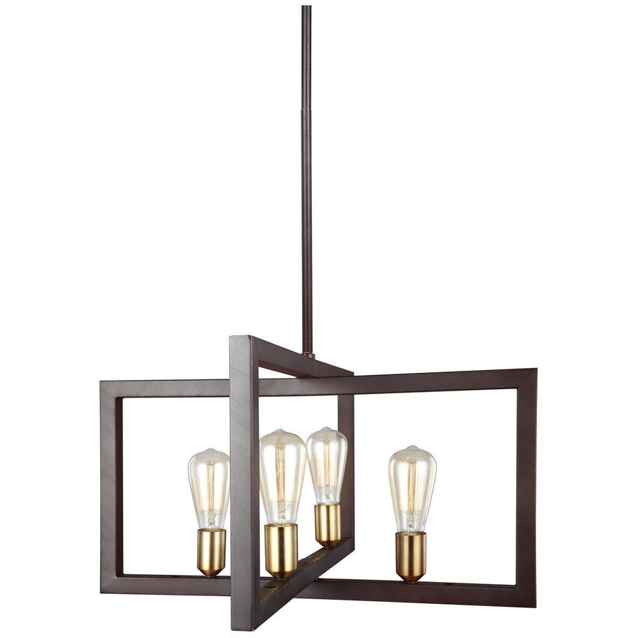 Feiss Finnegan 4 Lights Steel Chandelier