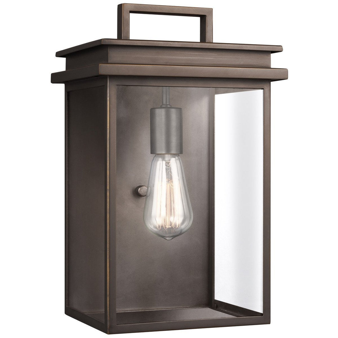 Feiss Chappman 1 Light Cast Aluminum Outdoor Wall Lantern