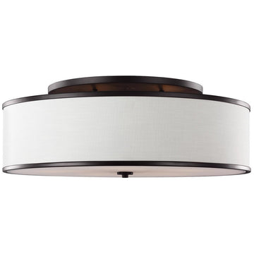 Feiss Lennon 5 Lights Semi-Flush Mount