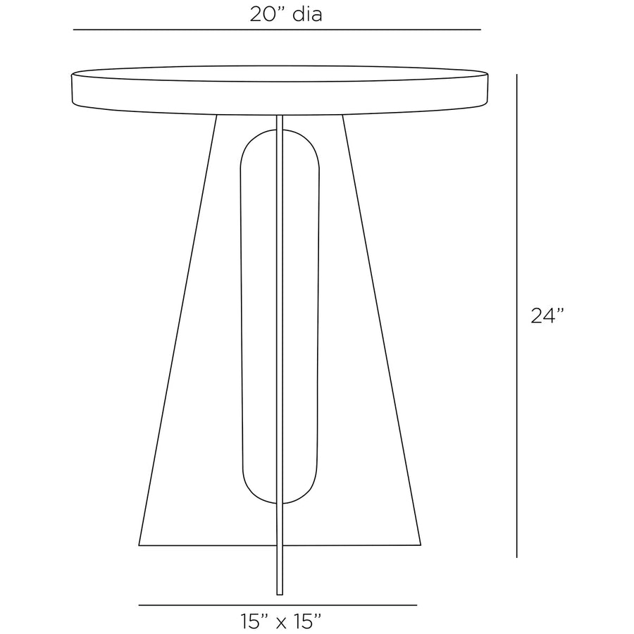 Arteriors Tobin End Table