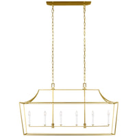 Feiss Southold 6-Light Linear Lantern