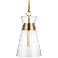 Feiss Atlantic 1-Light Clear Pendant