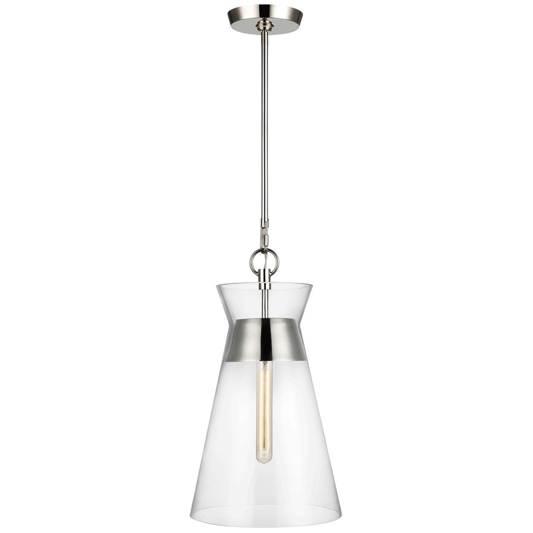 Feiss Atlantic 1-Light Clear Pendant