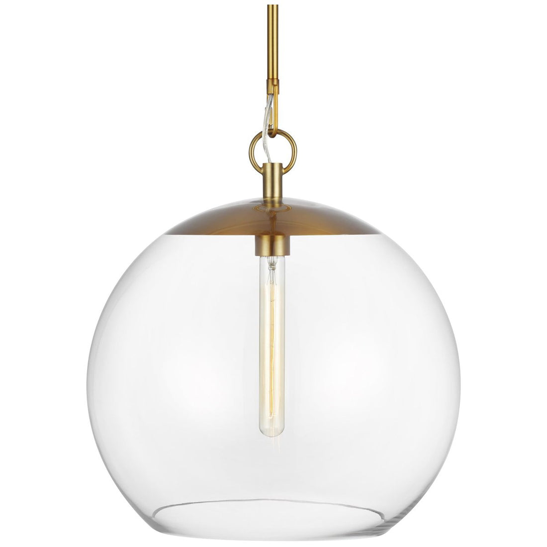 Feiss Atlantic 1-Light Glass Pendant