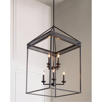 Feiss Woodruff 4-Light Chandelier