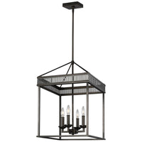 Feiss Woodruff 4-Light Chandelier