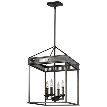 Feiss Woodruff 4-Light Chandelier