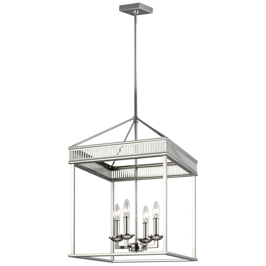 Feiss Woodruff 4-Light Chandelier