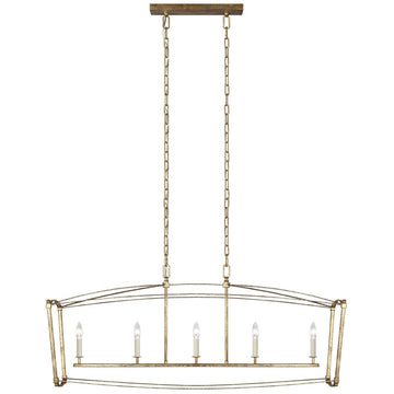 Feiss Thayer 5-Light Linear Chandelier