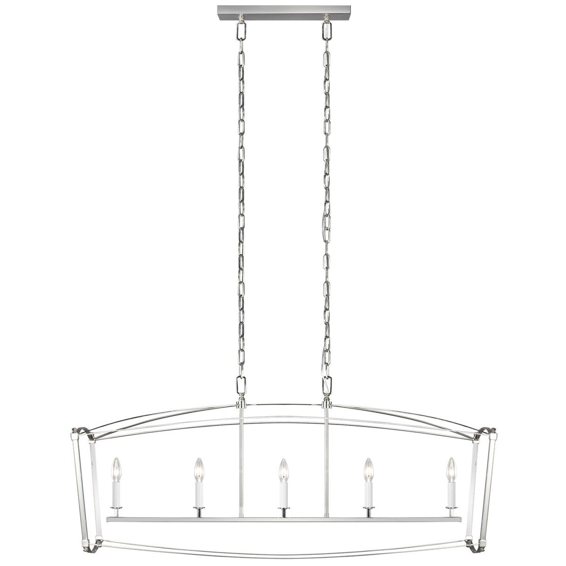 Feiss Thayer 5-Light Linear Chandelier