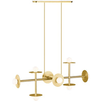 Feiss Nodes 8-Light Linear Chandelier