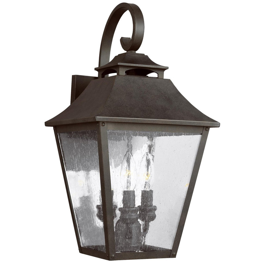 Feiss Galena 3-Light Wall Lantern