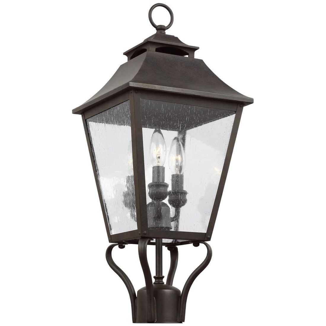 Feiss Galena 3-Light Post/Pier Lantern