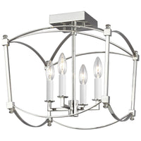 Feiss Thayer 4-Light Semi-Flush Mount