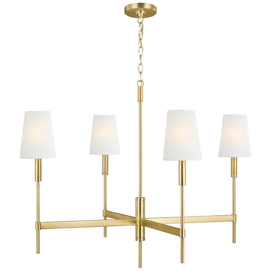 Feiss Beckham Classic 4-Light Chandelier