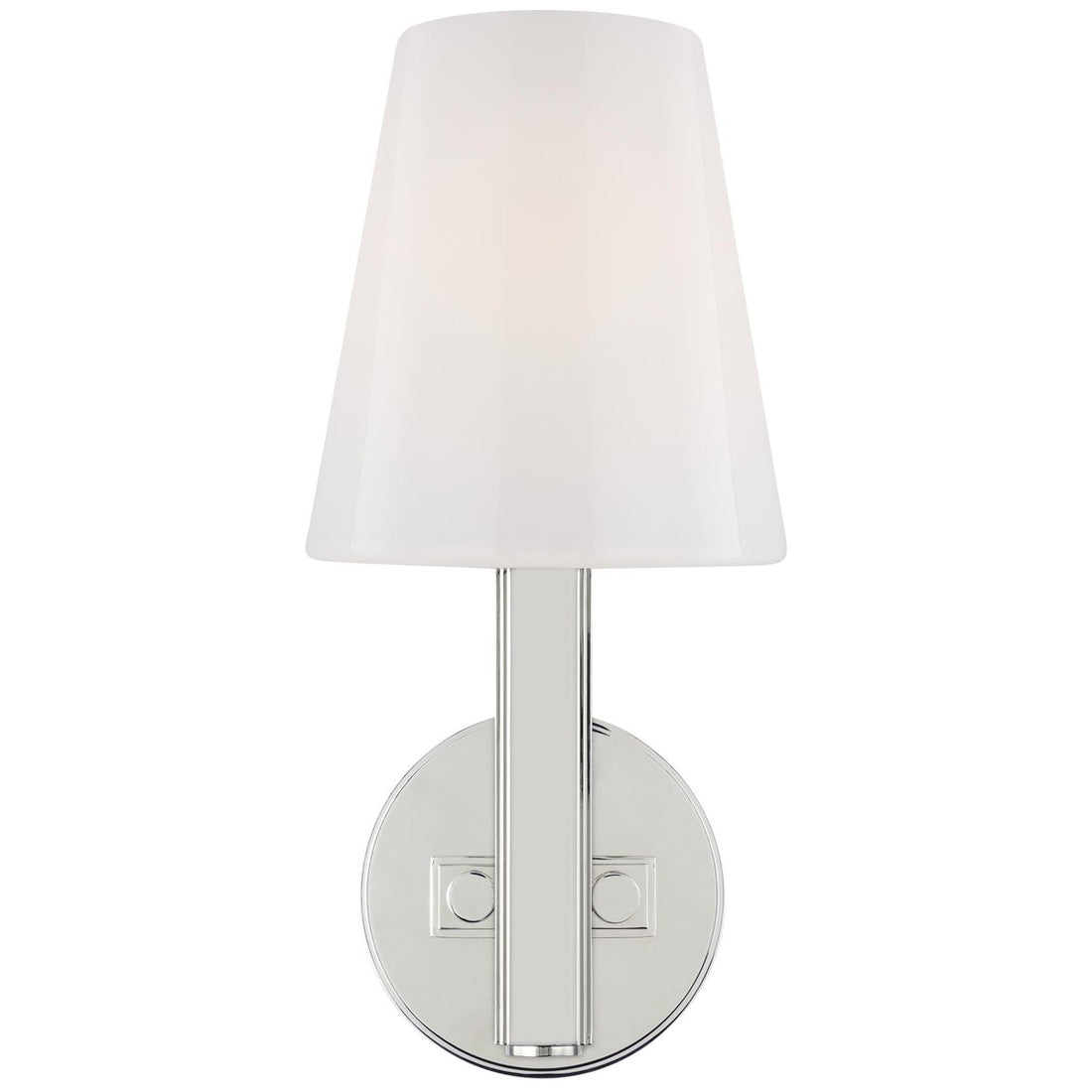 Feiss Logan 1-Light Milk White Wall Sconce