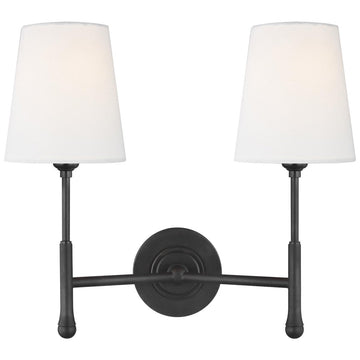 Feiss Capri 2-Light Wall Sconce