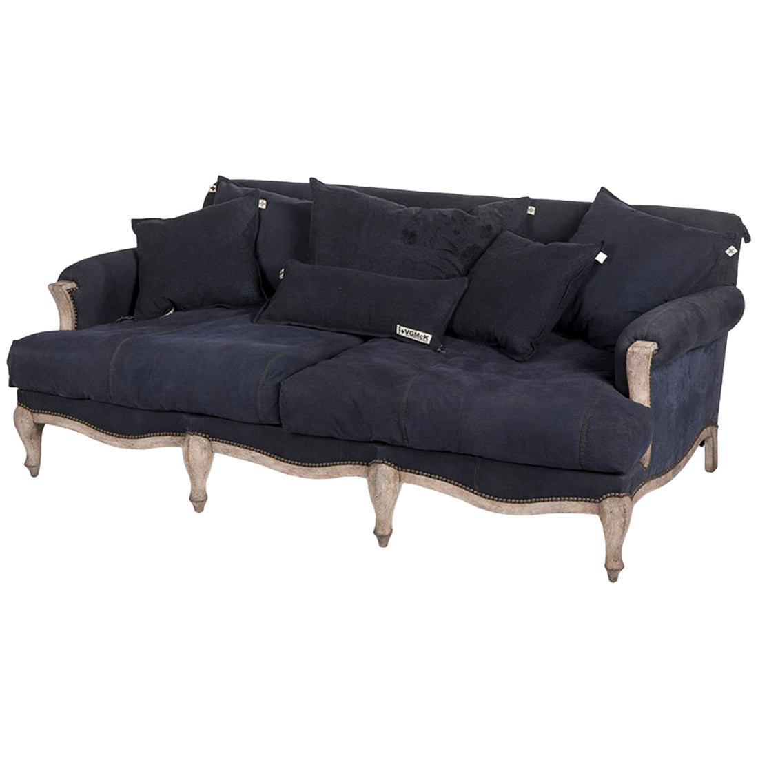 Thomas Bina Parisian Sofa - Blue Canvas