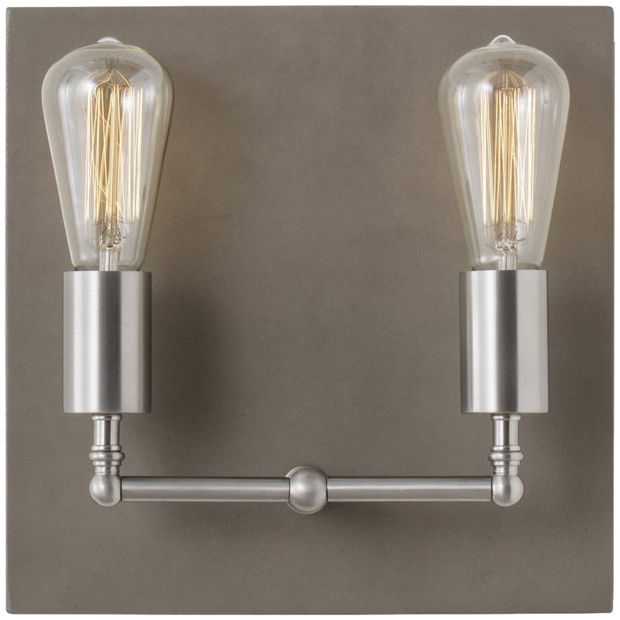 Nellcote Factory Double Sconce