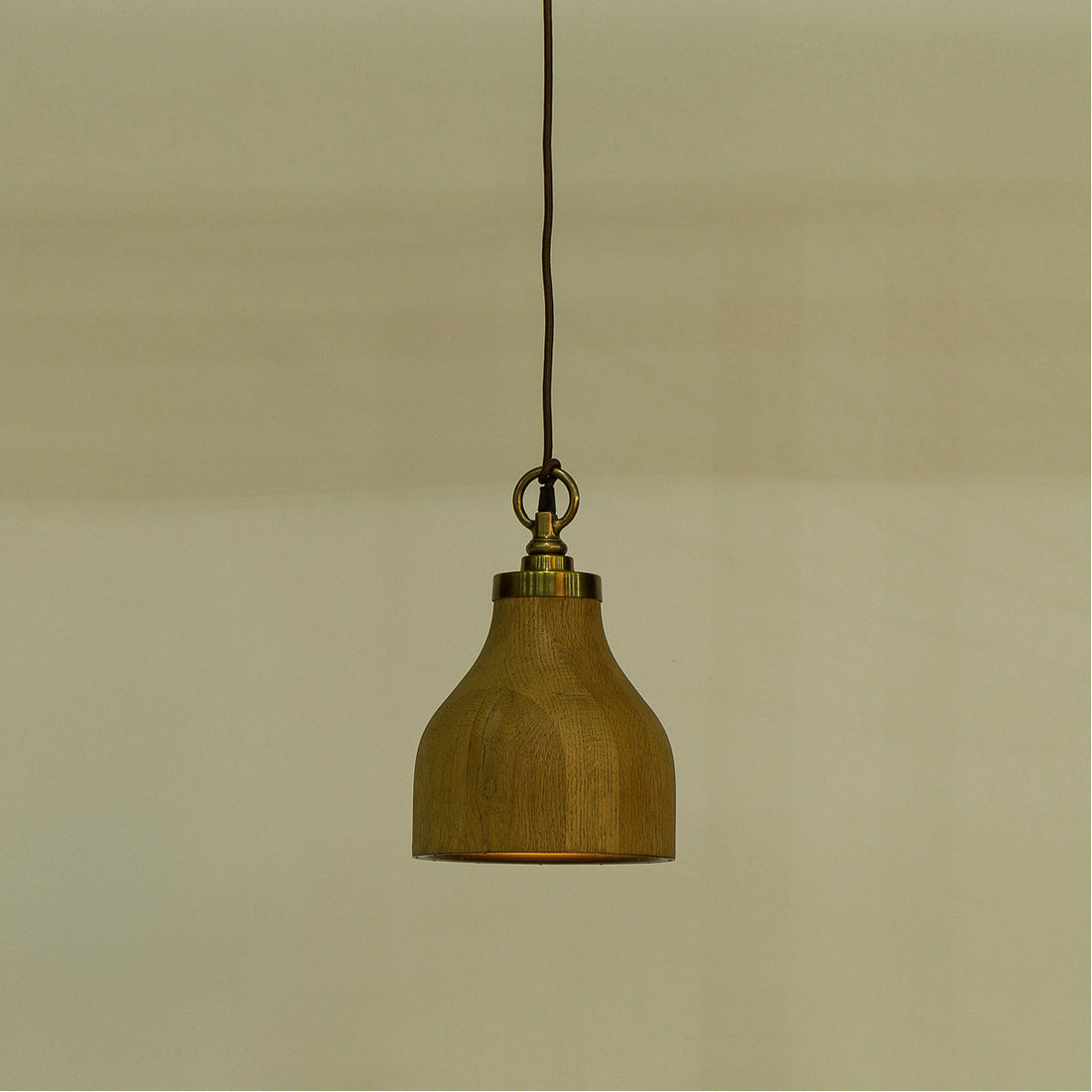 Nellcote Natural Oak Small Pendant