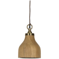 Nellcote Natural Oak Small Pendant