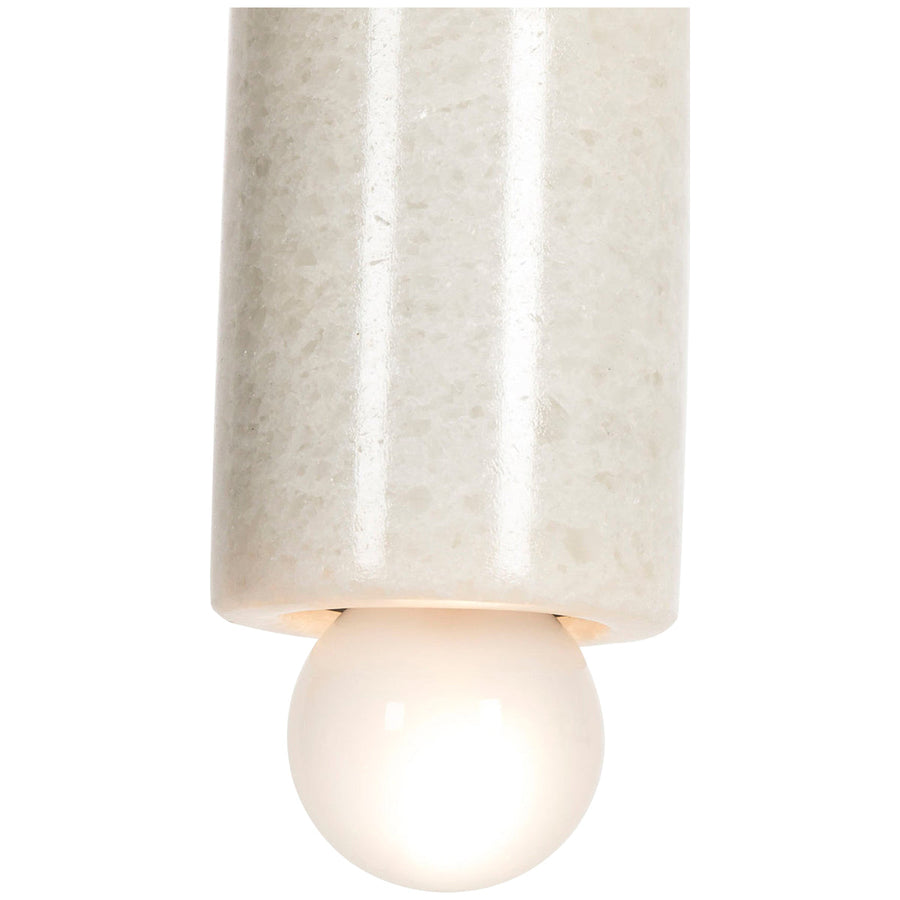 Nellcote Marble Tube Pendant