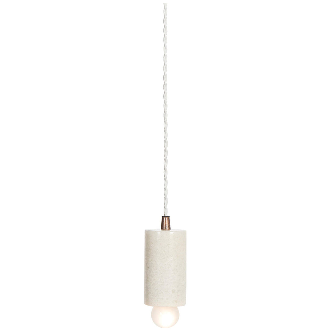 Nellcote Marble Tube Pendant