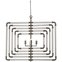 Nellcote Spiral Acrylic Stream Chandelier