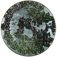 Coup & Co Medium Silver Leaf Floral