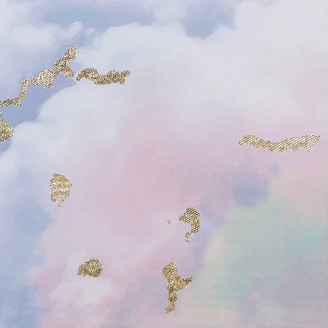 Coup & Co Clouds Gold Leaf Art